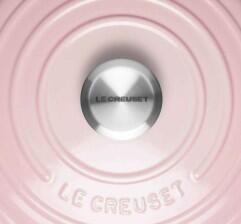 LeCreuset Bräter Signature rund in shell pink