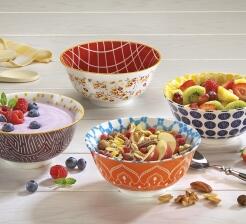 cilio Bowl Amici mit Blumen