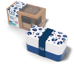 Monbento MB Original Bento-Box, blue Leopard