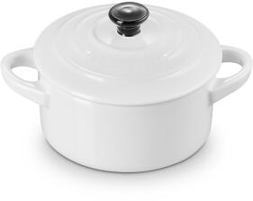 Le Creuset Mini Cocotte in white