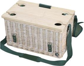 cilio Picknick-Korb PONZA vintage braun