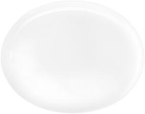 ASA Ovaler Teller à table in weiß glänzend