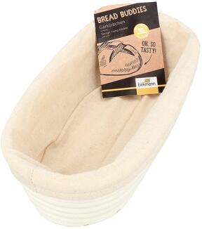 Birkmann längliches Gärkörbchen mit Bezug für Brotteig Gärkorb