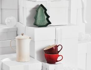 Le Creuset Kaffeebereiter Holly in kirschrot