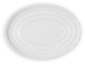 Le Creuset Löffelablage oval, 16 cm in white