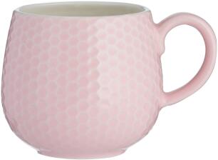 Mason Cash Tasse mit Honigwaben-Muster in pink