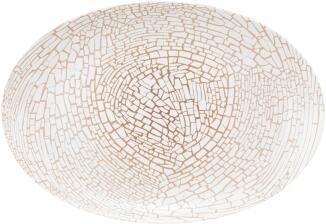 Seltmann Weiden Liberty Servierplatte oval 35x24 cm, Krakelee