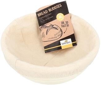 Birkmann Gärkörbchen rund mit Bezug für Brot Buddies