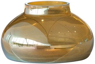 Leonardo Vase Poesia 9,3 cm gold