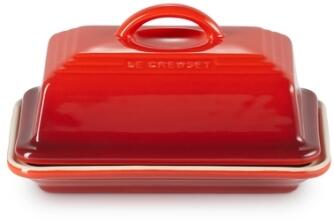 Le Creuset Butterdose in kirschrot