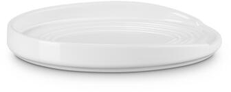 Le Creuset Löffelablage oval, 16 cm in white