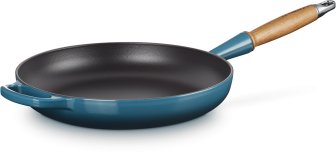 Le Creuset Bratpfanne Signature aus Gusseisen in deep teal