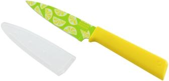 Kuhn Rikon COLORI®+ Rüstmesser Zitrone (Limited Edition Funky Fruit)