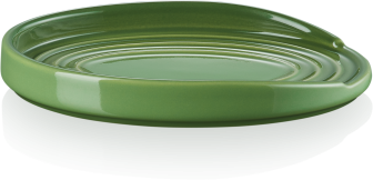 Le Creuset Löffelablage oval, 16 cm in Bamboo Green