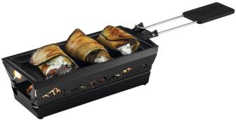 Kuhn Rikon Raclette-Set Mini Alpenglühen schwarz
