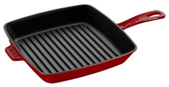 Staub amerikanische Grillpfanne kirschrot