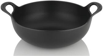 Le Creuset Balti Dish in schwarz