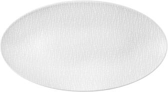 Seltmann Weiden Life Servierplatte oval 33x18 cm, Fashion luxury white