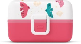 Monbento MB Tresor Bento-Box in rosa Birds