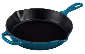 Le Creuset Brat- und Servierpfanne Signature hoch in deep teal