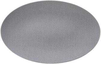 Seltmann Weiden Life Servierplatte oval 40x26 cm, Fashion elegant grey