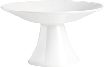 ASA Schale auf Fuß à table in weiß glänzend