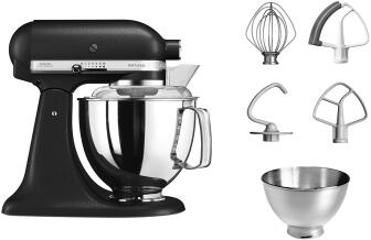 KitchenAid Küchenmaschine ARTISAN 175PS in gusseisen schwarz, 4,8 L