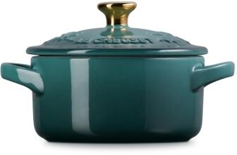 Le Creuset Mini Cocotte Holly in artichaut