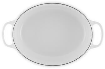 Le Creuset Bräter Signature oval in white