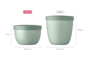 Mepal Snackpot ELLIPSE in nordic sage