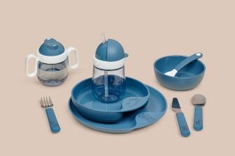 Mepal Kinder-besteckset mio 3-teilig - deep blue