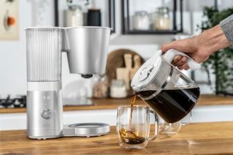 Zwilling Filterkaffeemaschine Enfinigy, silber-weiß