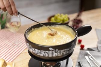 Kuhn Rikon Käsefondue Set Fahnenschwinger 22 cm