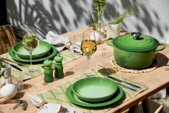 Le Creuset Mühlen Set klein in Bamboo Green