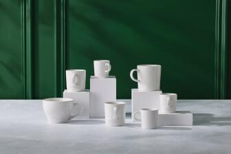 Le Creuset Becher in white, 200 ml