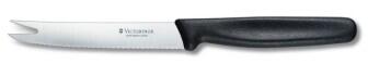 Victorinox Standard Käse- und Wurstmesser, 11 cm, schwarz