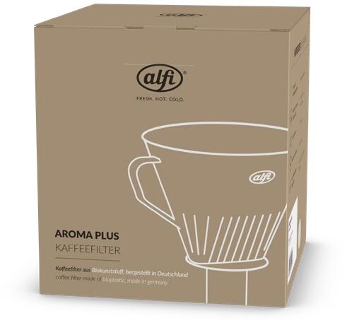 aus Kaffeefilter Plus Größe alfi 4 Bio-Kunststoff Aroma