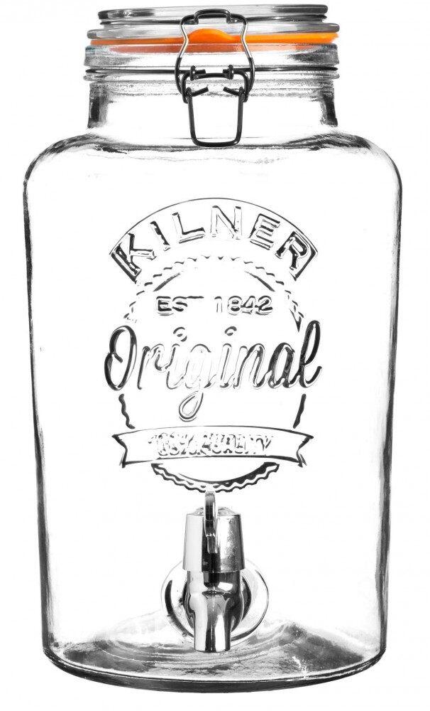 Kilner Getränkespender 0025.001 Kühlschrank Getränkespender, 3l