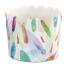 Städter Papierform Rainbow Feathers ø 6/7 cm / H 5,5 cm Bunt Maxi 12 Stück