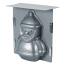 Städter Backform Santa Claus 19 x 21 x 12 cm Silber 3D-Backform 1.000 ml