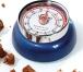 Zassenhaus Timer SPEED, magnetisch in blau metallic