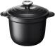 Le Creuset Cocotte Every in schwarz