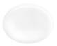 ASA Ovaler Teller à table in weiß glänzend
