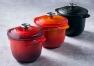 Le Creuset Cocotte Every in schwarz