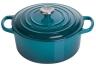 Le Creuset Bräter Signature rund in deep teal