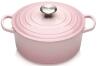 LeCreuset Bräter Signature rund in shell pink