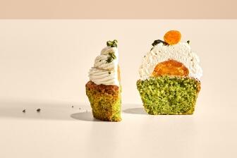 Vegane Pistazien-Cupcakes